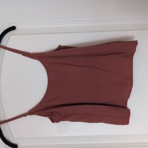 Madewell Rust Orange Tank Top